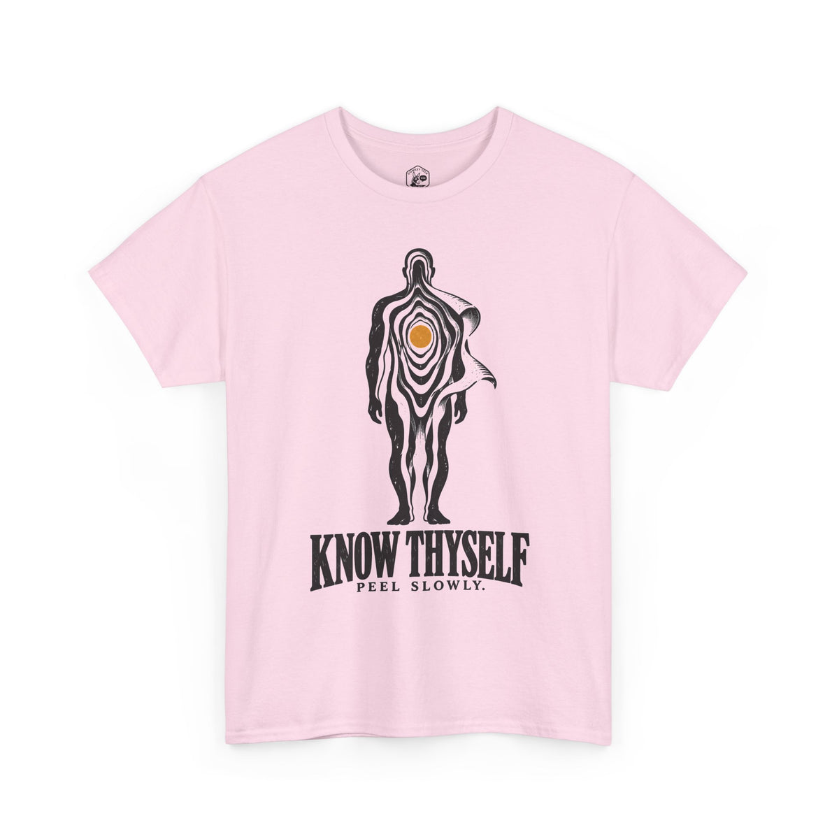 Know Thyself Peel Slowly T-shirt – Donkey Talk graphic tee
