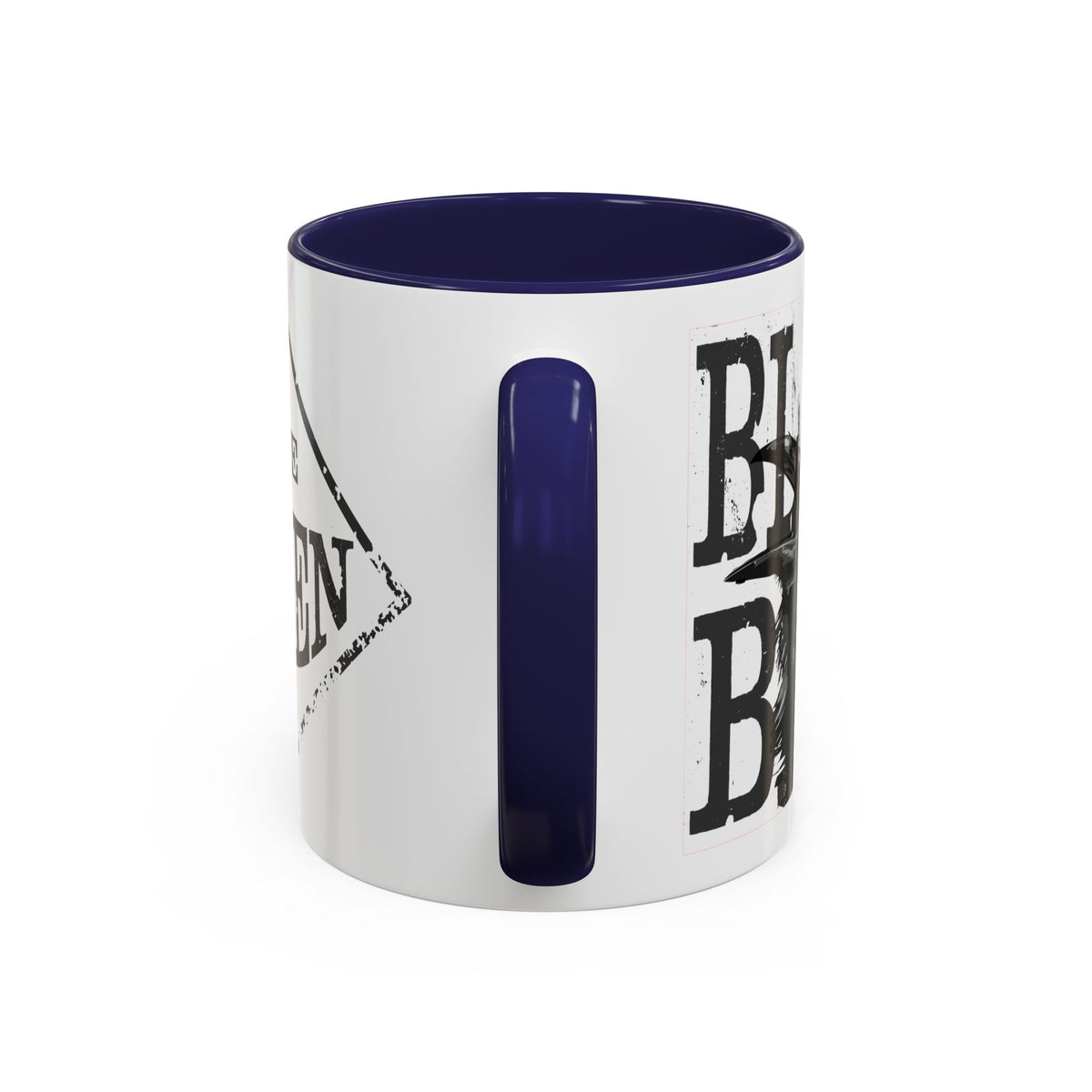 The Raven accent coffee mug – Donkey Talk ceramic mug
