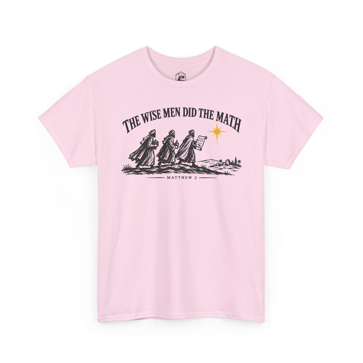 The Wise Men Did the Math T-shirt – Donkey Talk graphic tee