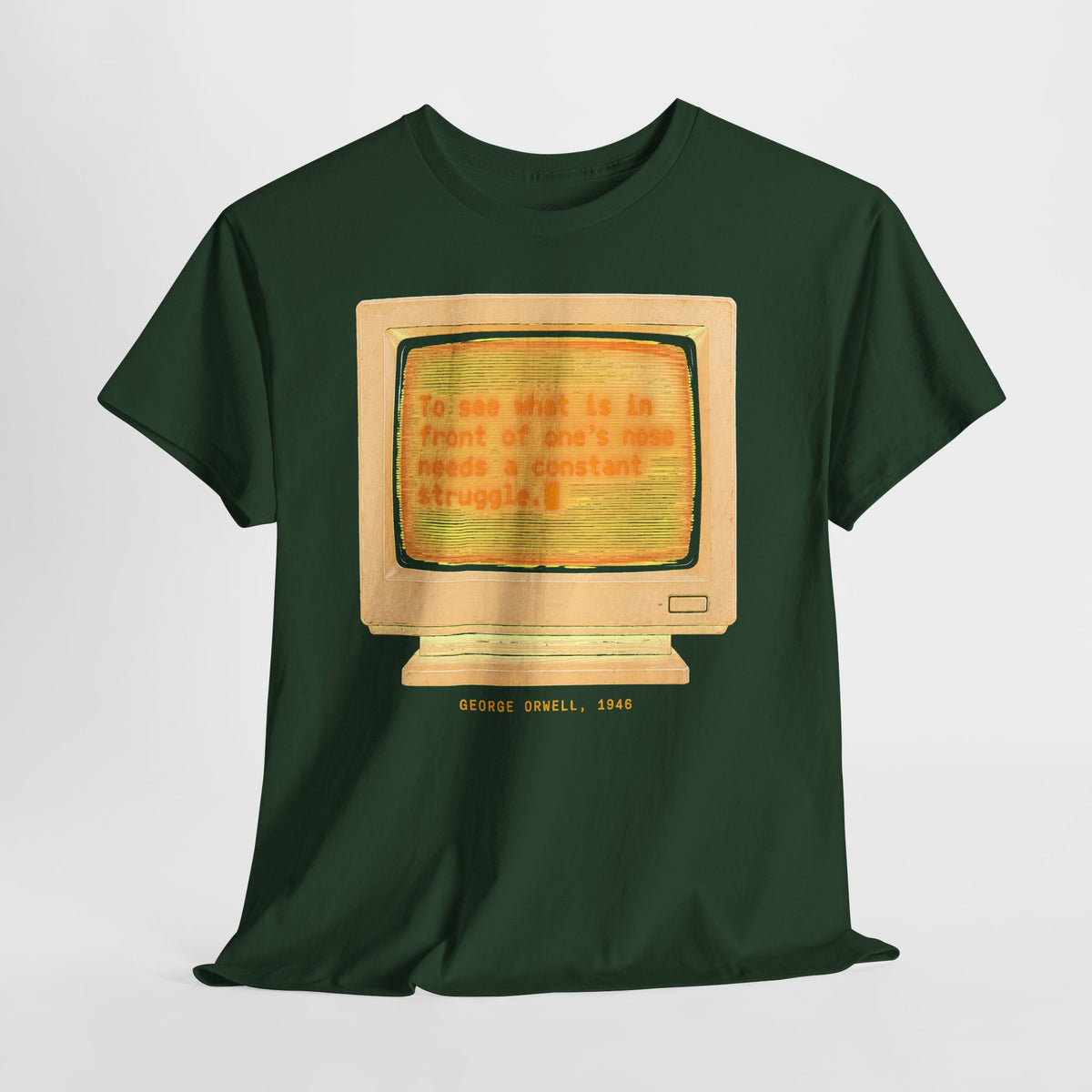 Front of Your Nose Retro Terminal T-shirt – Donkey Talk graphic tee
