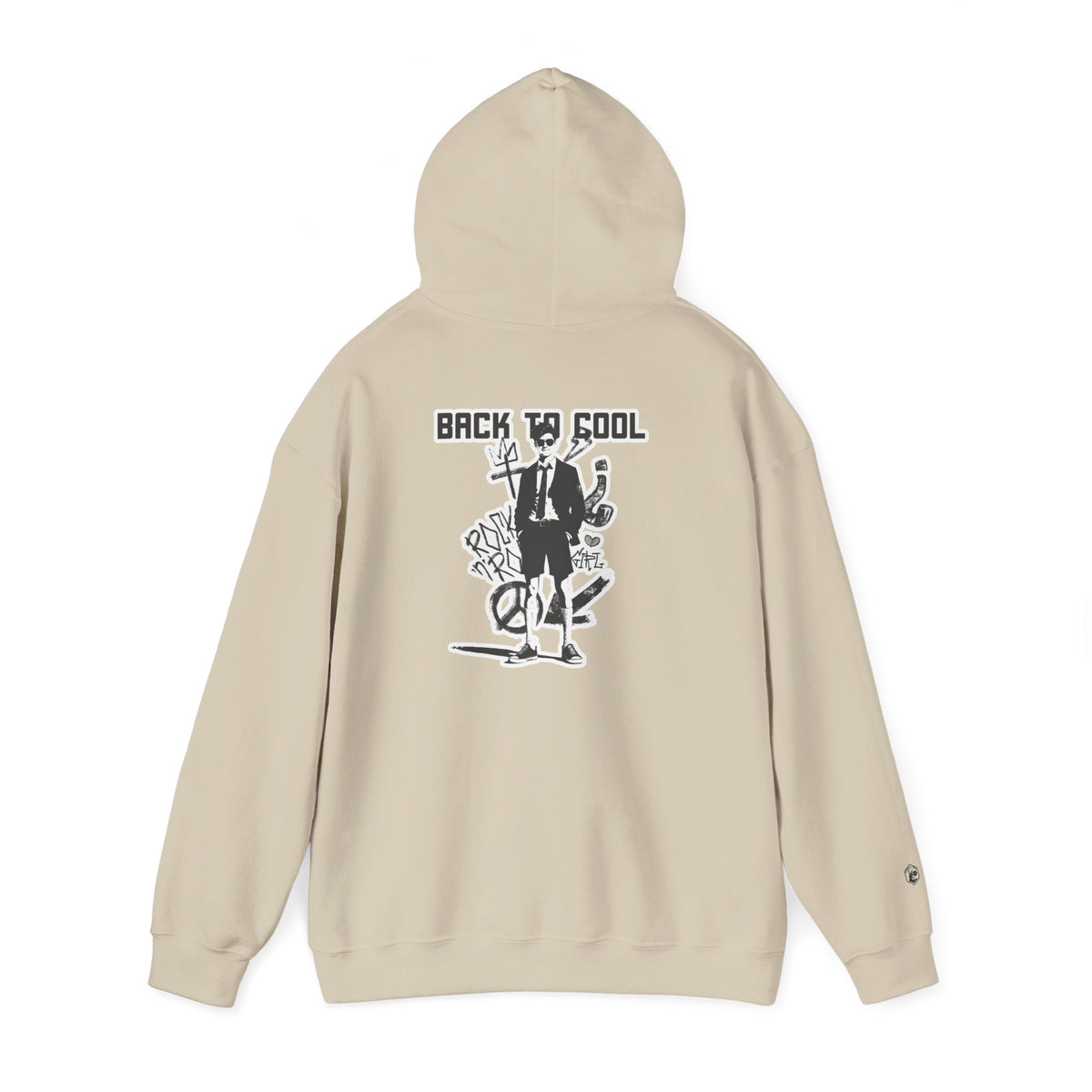 Back to Cool Unisex Heavy Blend Hoodie - Retro Style Graphic Sweatshirt