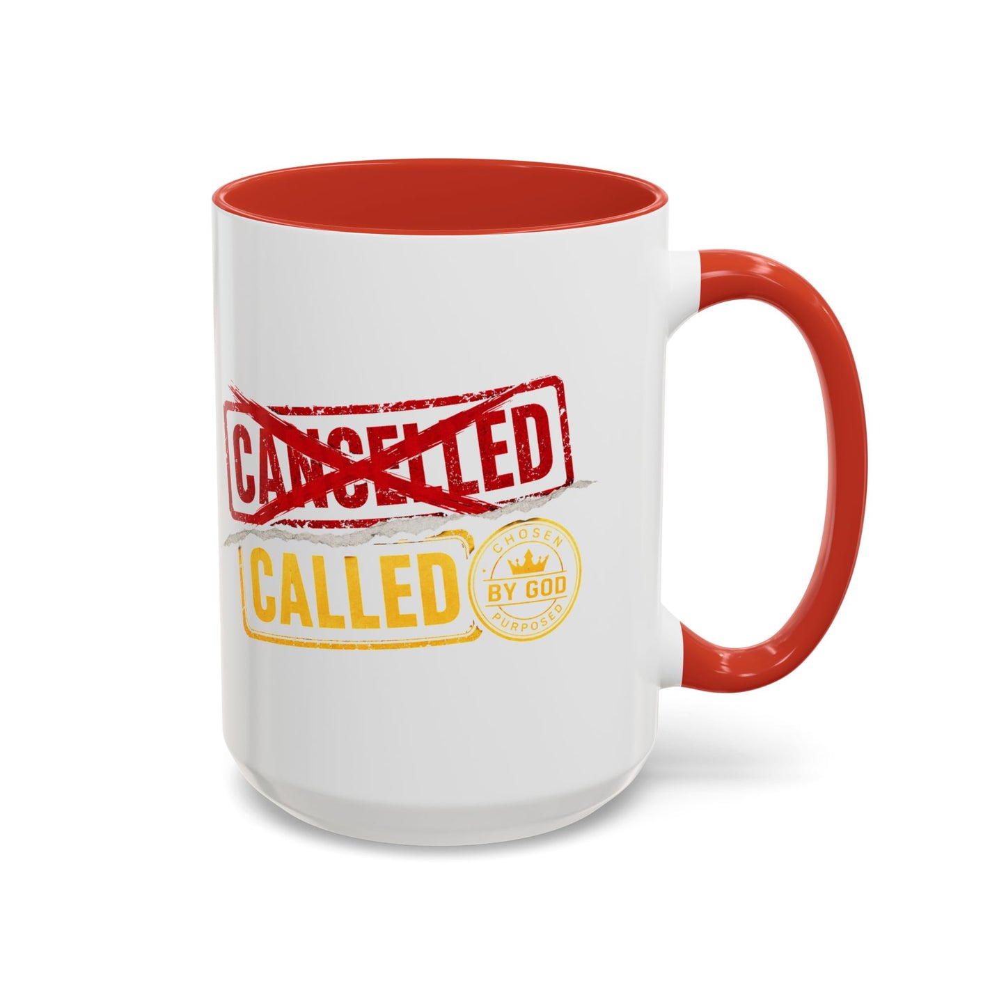 Called Not Cancelled Coffee Mug — Inspirational Christian Accent Mug
