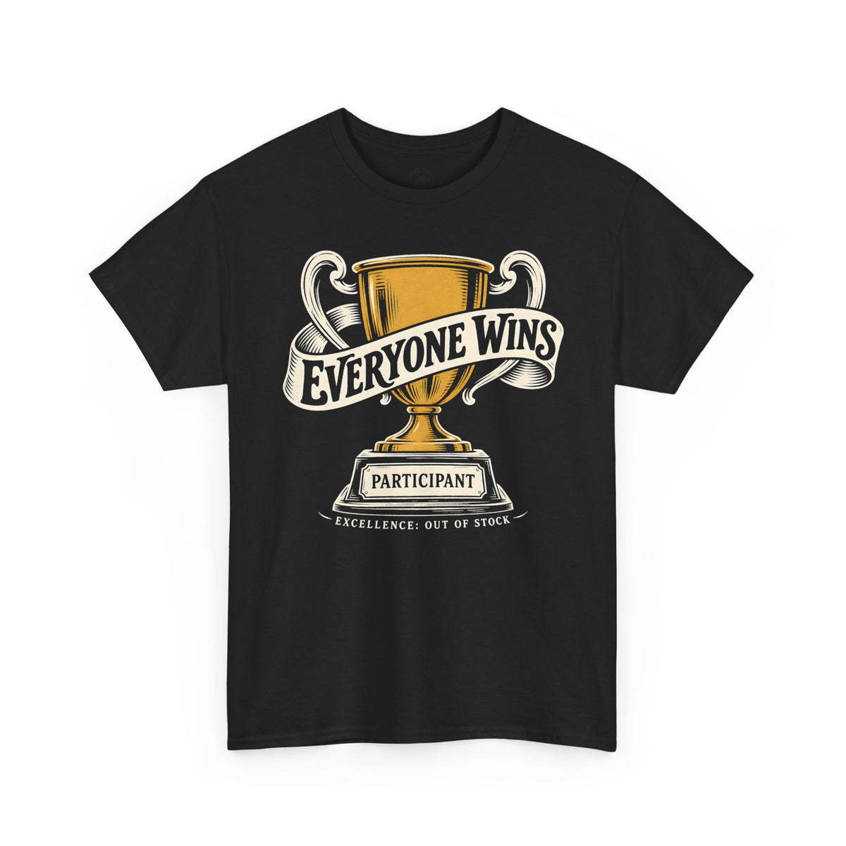 Everyone Wins Participant Trophy T-shirt – Donkey Talk graphic tee