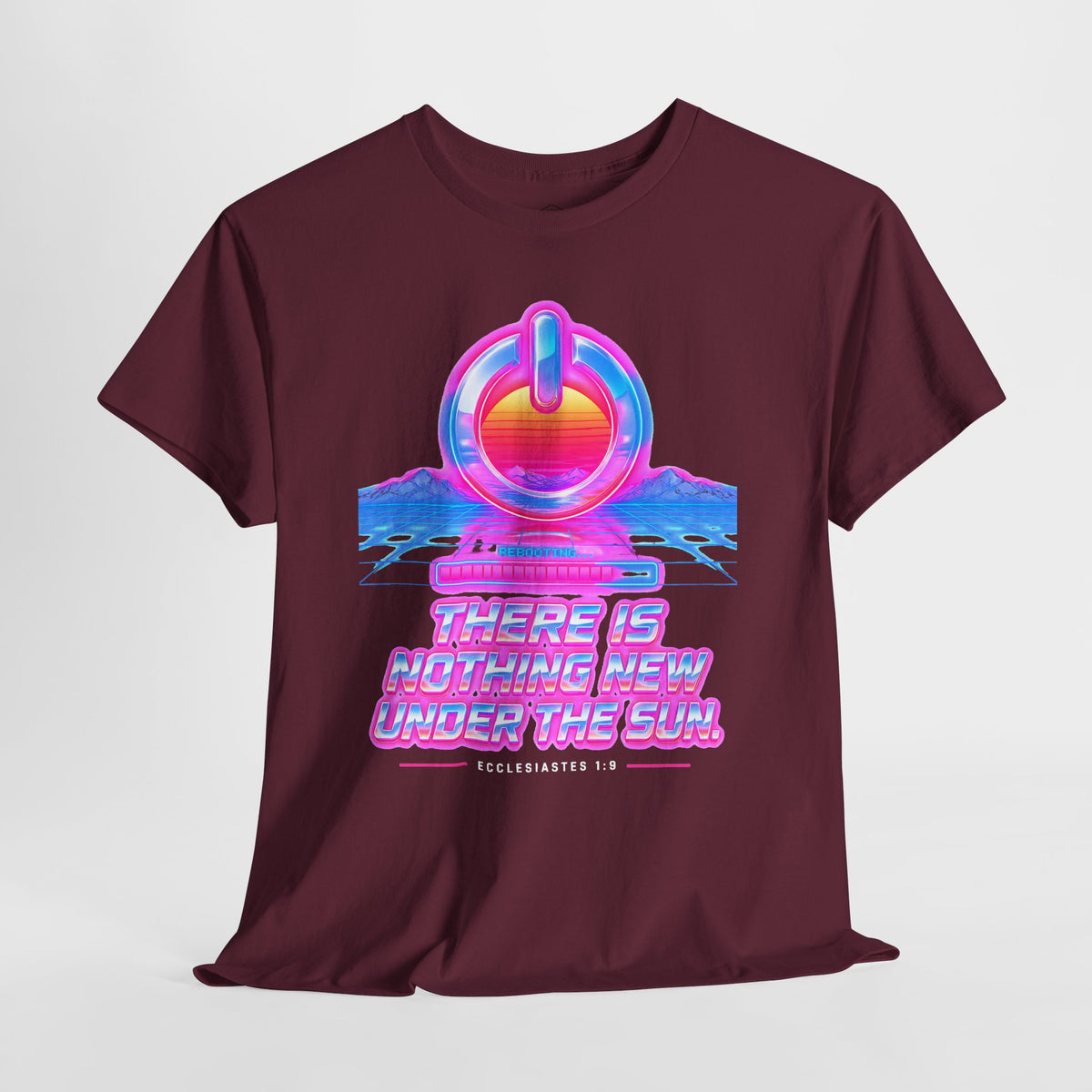 Nothing New Under the Sun Synthwave T-shirt – Donkey Talk graphic tee