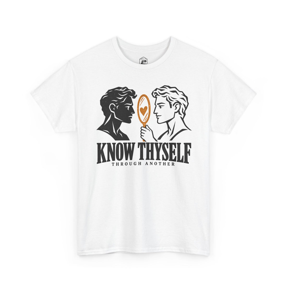Know Thyself Through Another T-shirt – Donkey Talk graphic tee