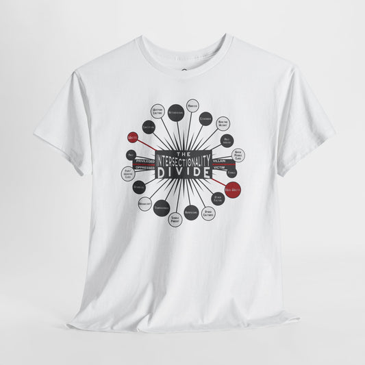 The Intersectionality Divide Graphic T-Shirt | Unisex Statement Tee