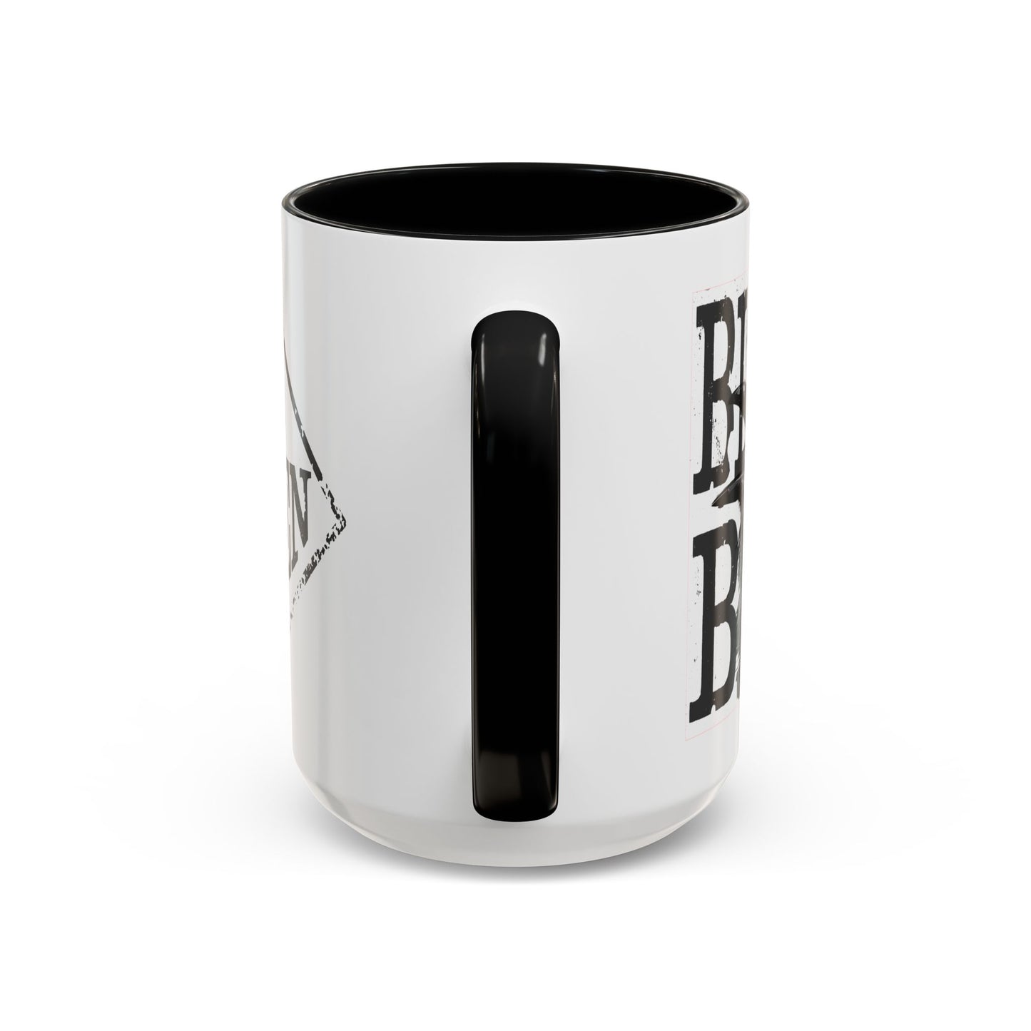 The Raven Accent Coffee Mug — Black-Trim 11/15oz