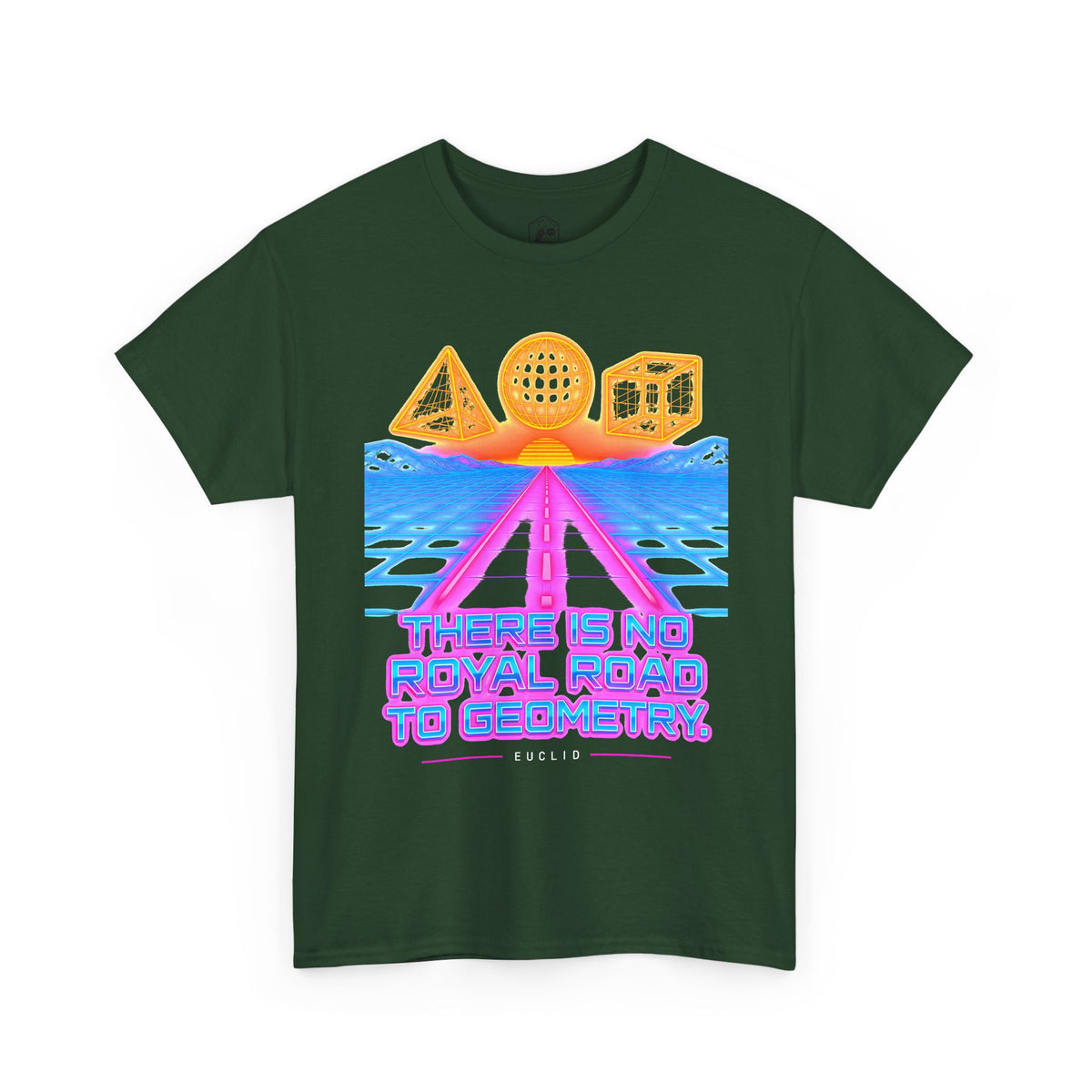 No Royal Road to Geometry Wireframe T-shirt – Donkey Talk graphic tee