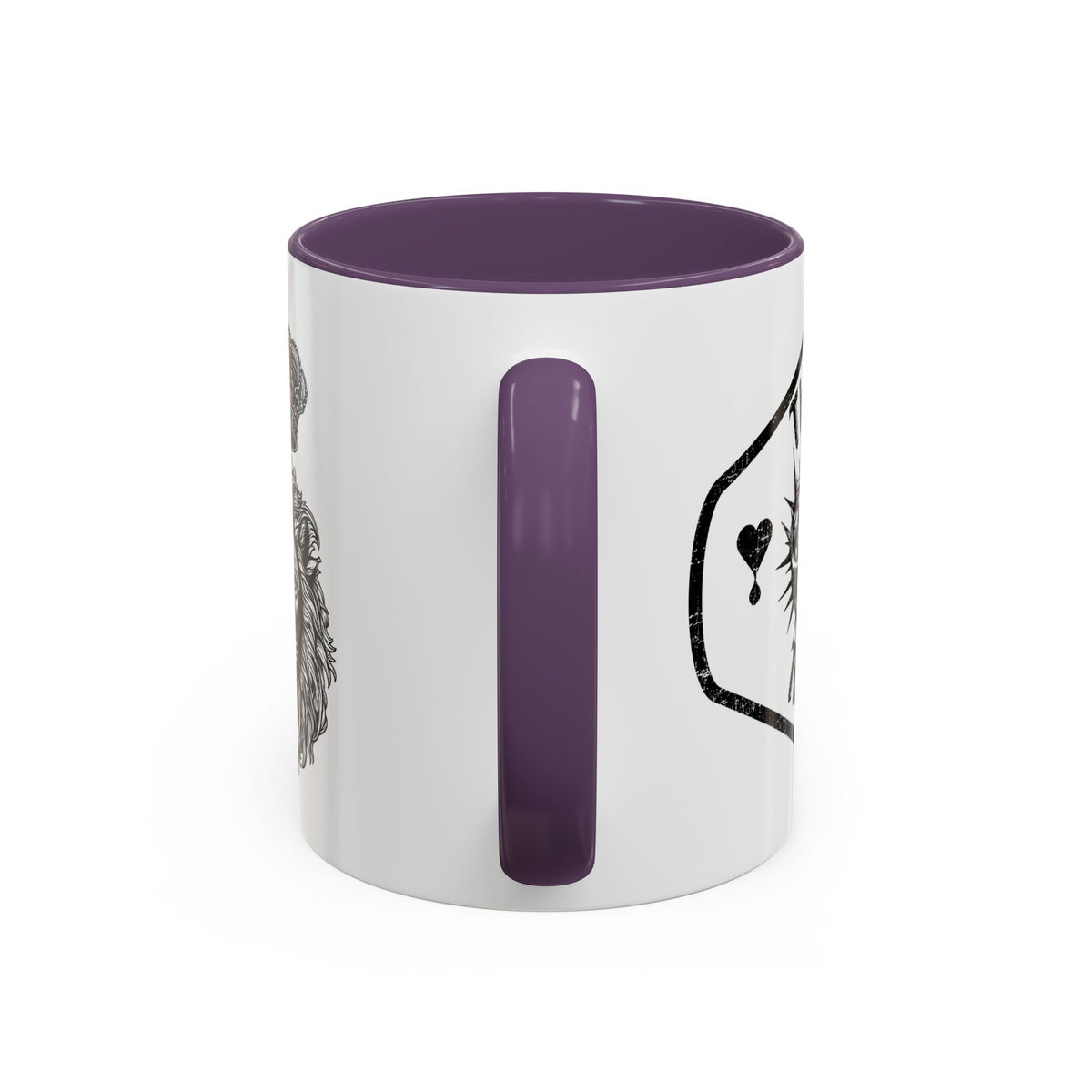 Lion & Lamb Religious Accent Coffee Mug — Crown of Thorns Christian Gift (11/15oz)