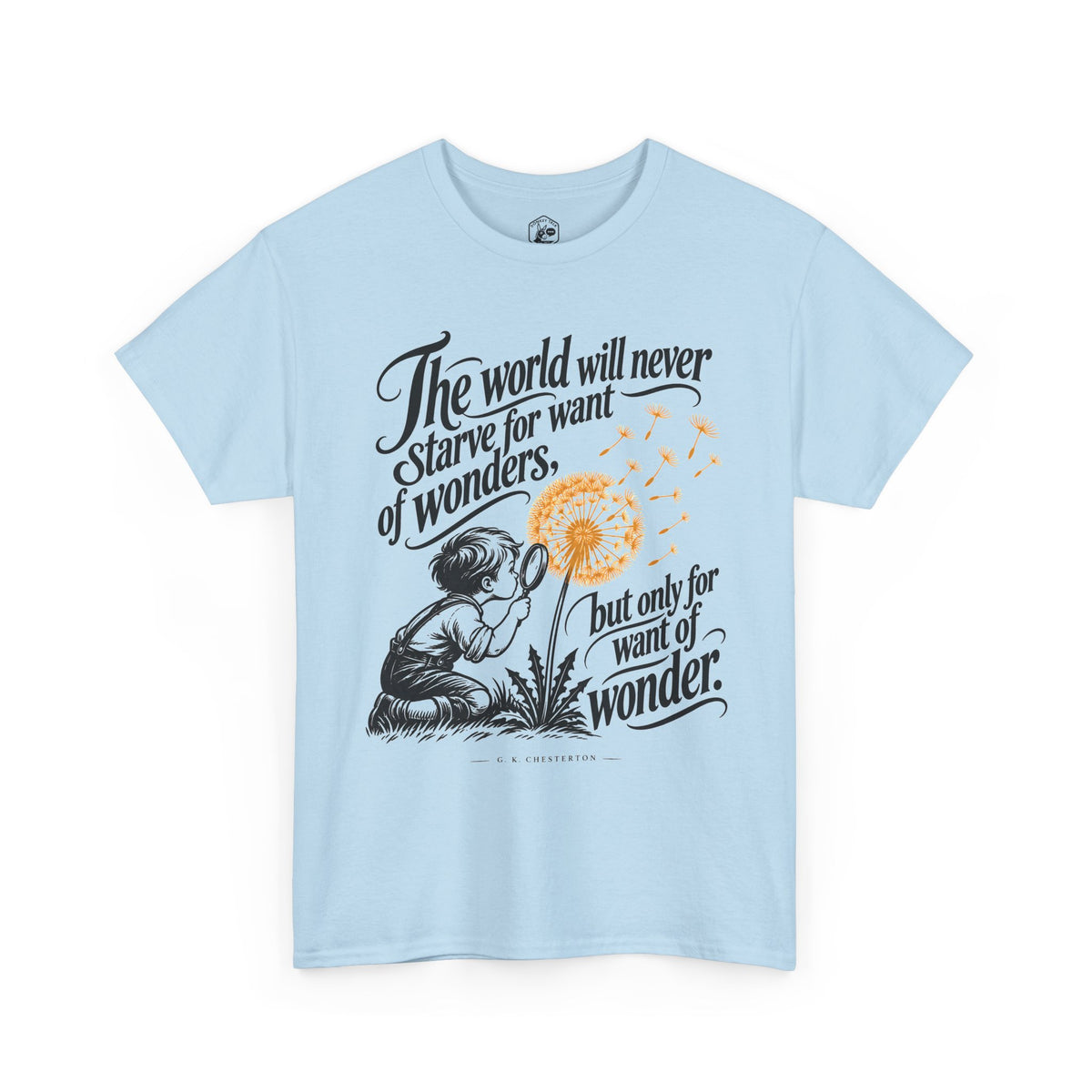 Chesterton Wonder Bloom T-shirt – Donkey Talk graphic tee