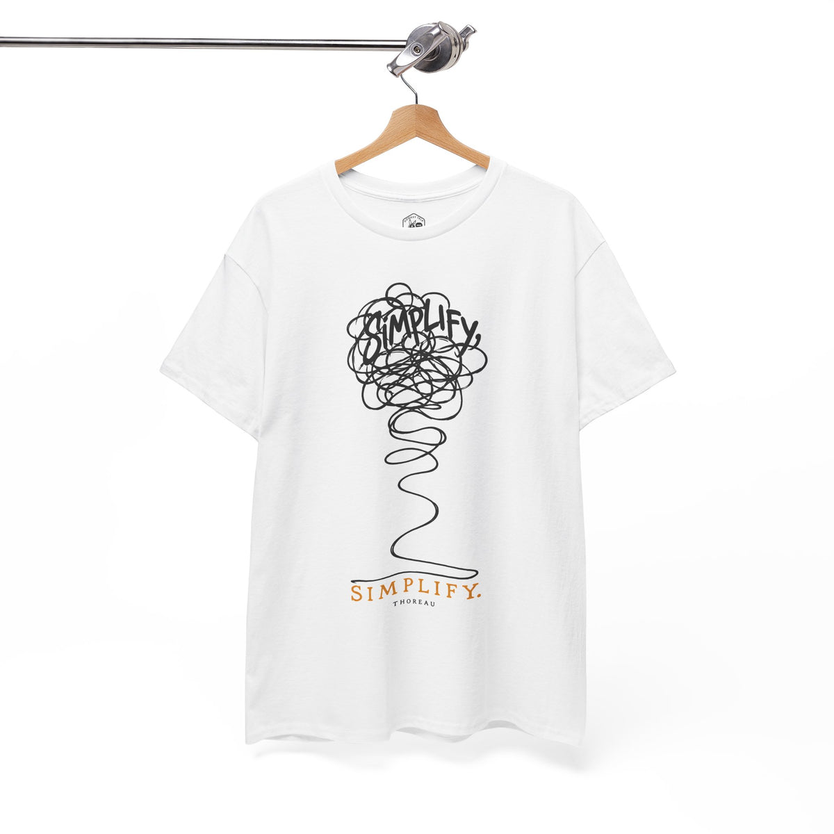 Simplify, Simplify Thoreau T-shirt – Donkey Talk graphic tee