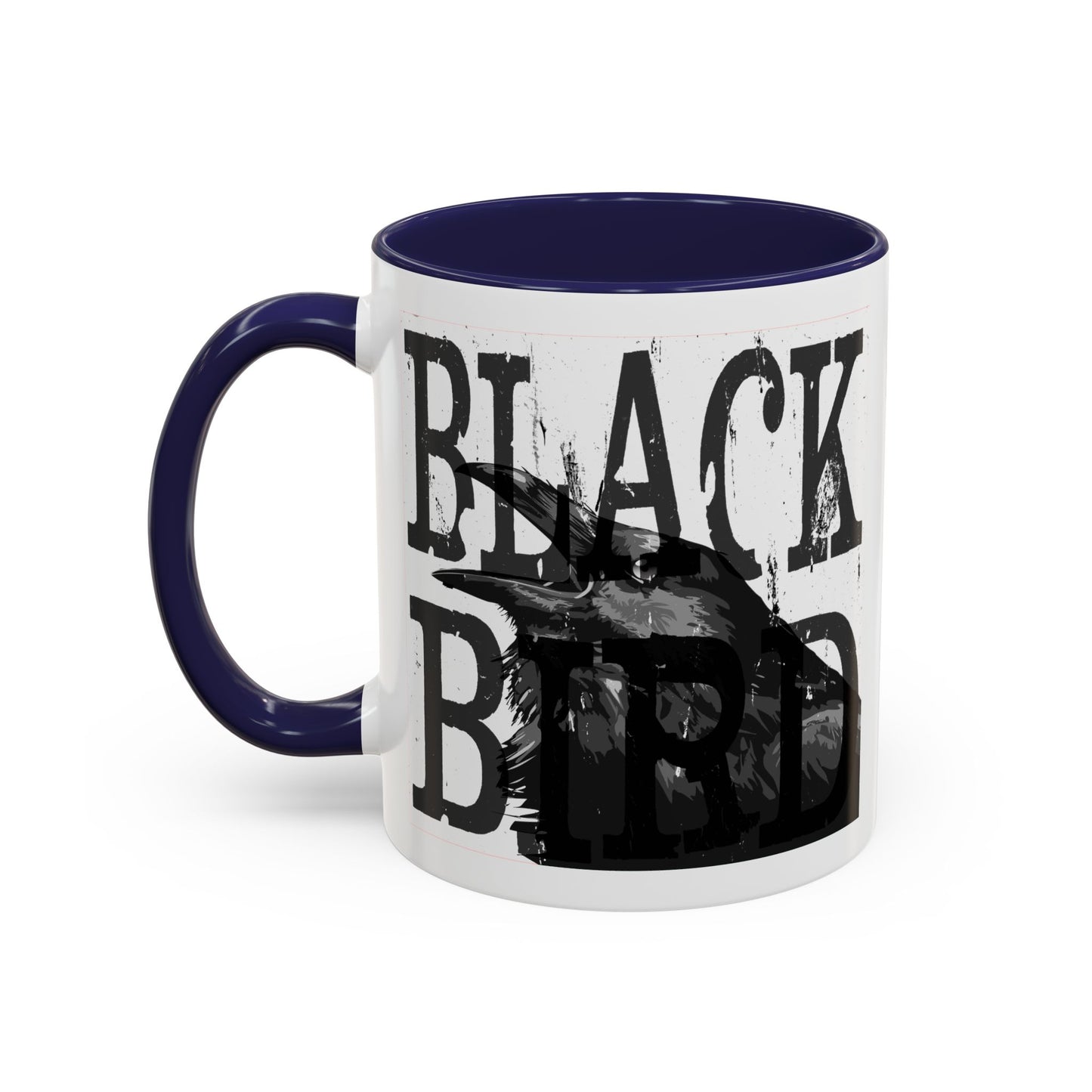 The Raven Accent Coffee Mug — Black-Trim 11/15oz