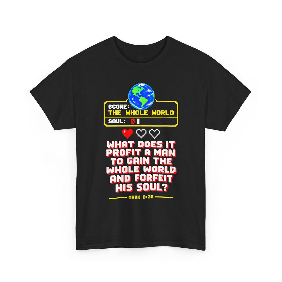 Gain the World Arcade High Score T-shirt – Donkey Talk graphic tee
