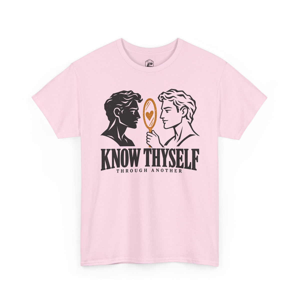 Know Thyself Through Another T-shirt – Donkey Talk graphic tee