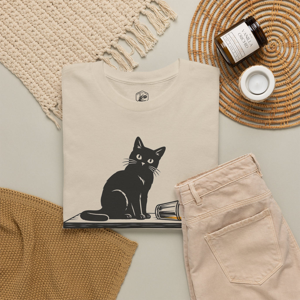 Occam's Razor It Was the Cat T-shirt – Donkey Talk graphic tee