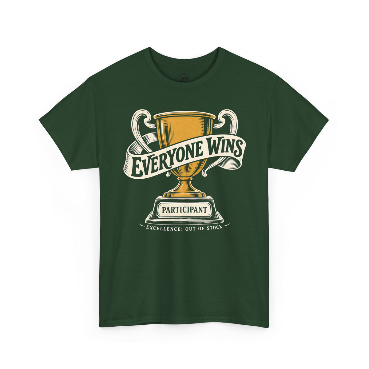 Everyone Wins Participant Trophy T-shirt – Donkey Talk graphic tee