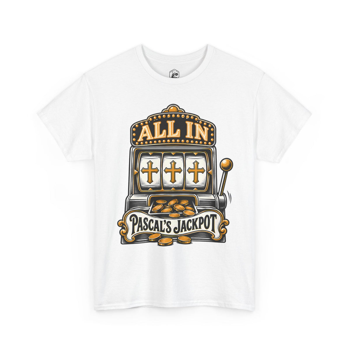 Pascal's Jackpot T-shirt – Donkey Talk graphic tee
