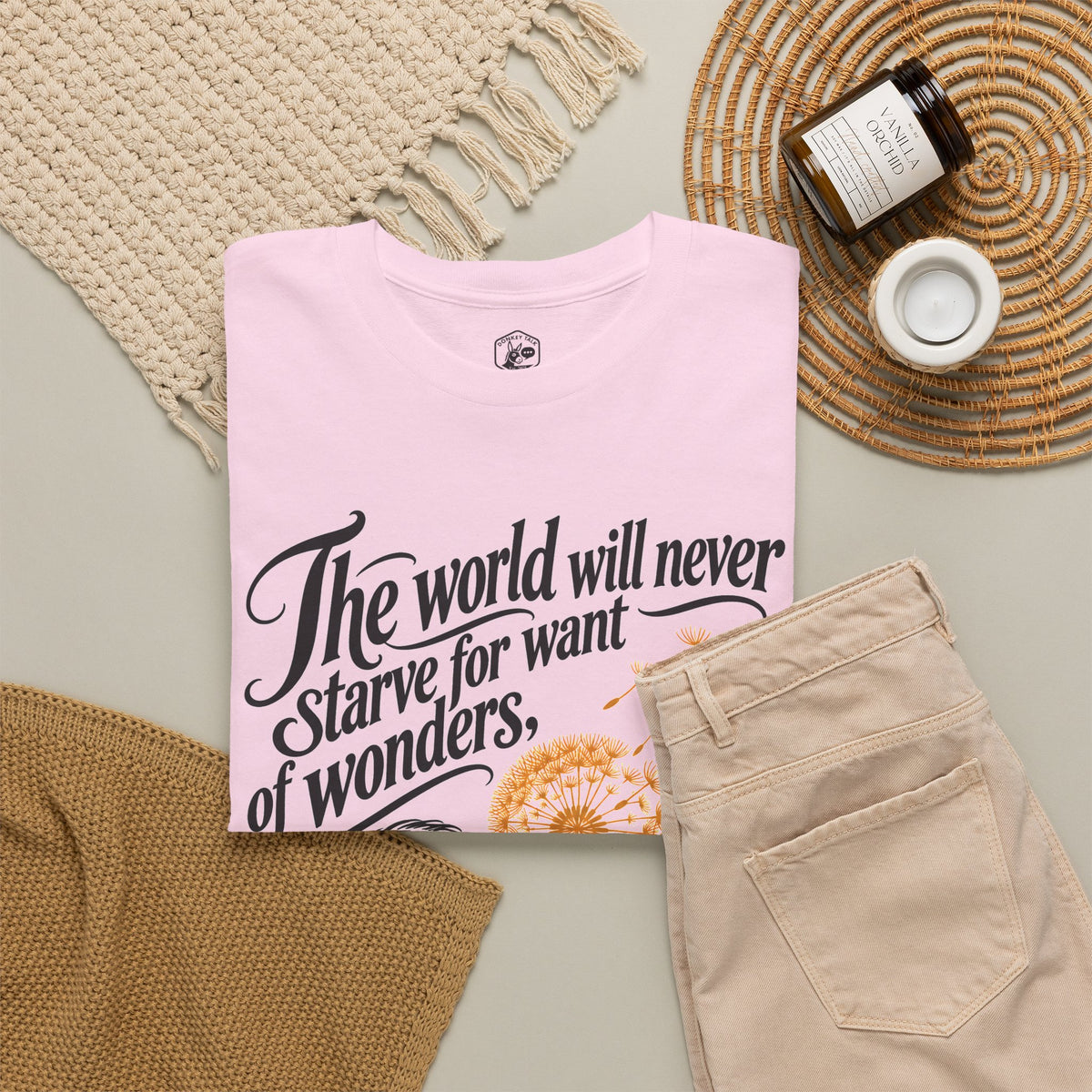 Chesterton Wonder Bloom T-shirt – Donkey Talk graphic tee