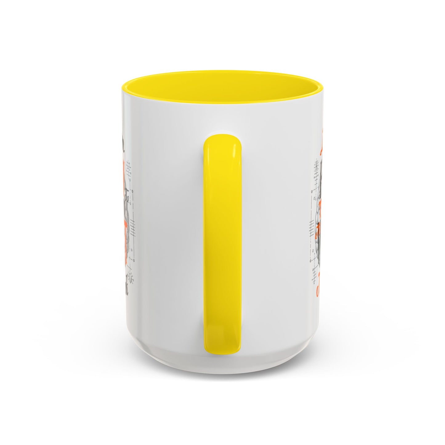 Accent Coffee Mug - "Learn How to Think, Not What to Think" Inspirational Quote Mug
