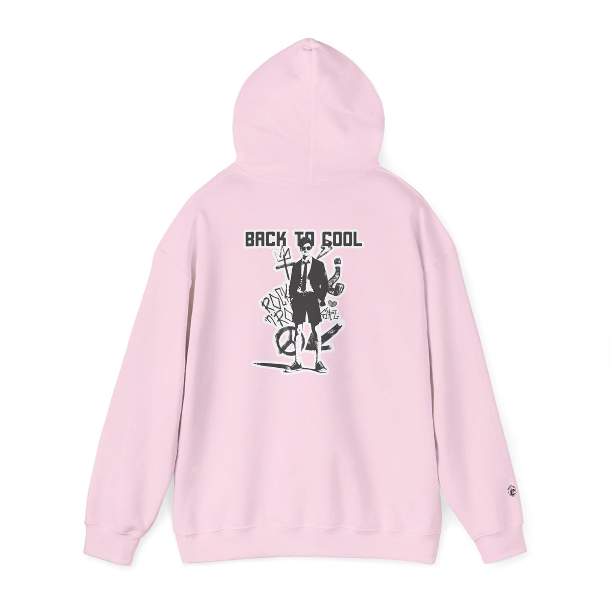 Back to Cool Unisex Heavy Blend Hoodie - Retro Style Graphic Sweatshirt