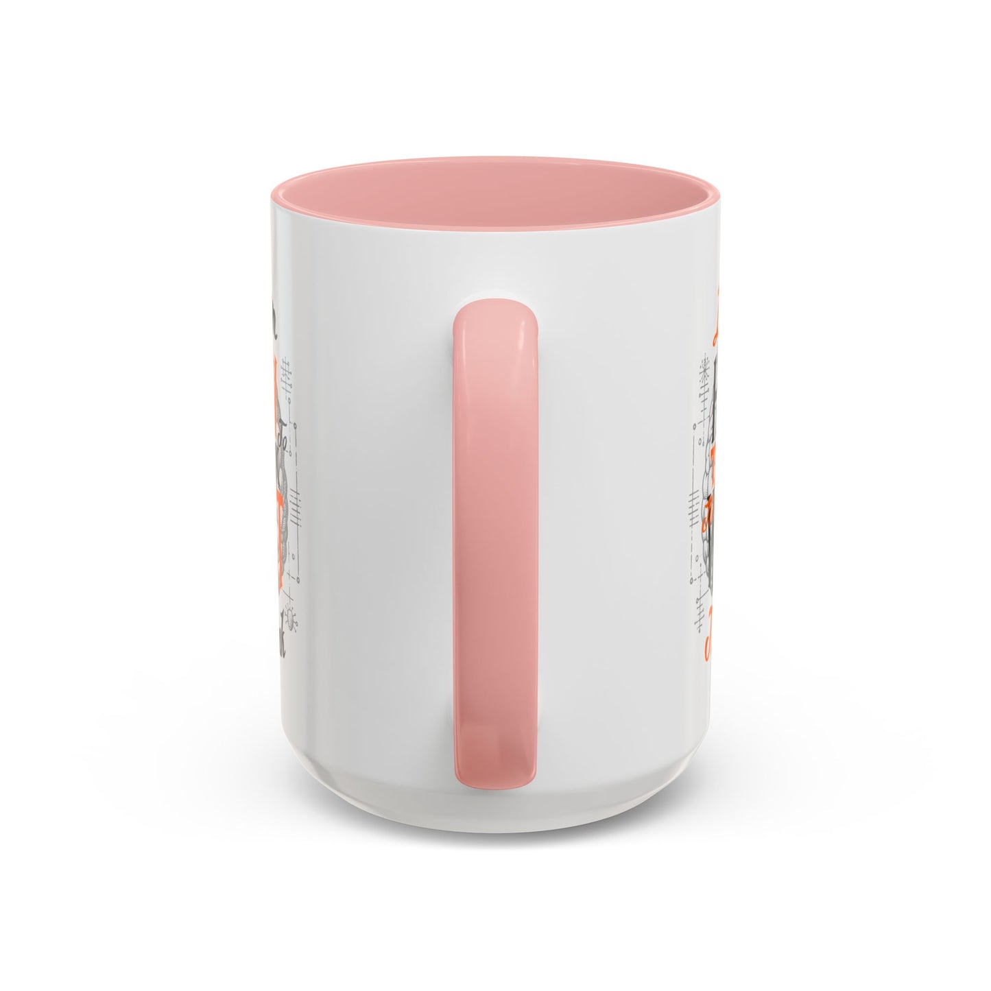 Accent Coffee Mug - "Learn How to Think, Not What to Think" Inspirational Quote Mug