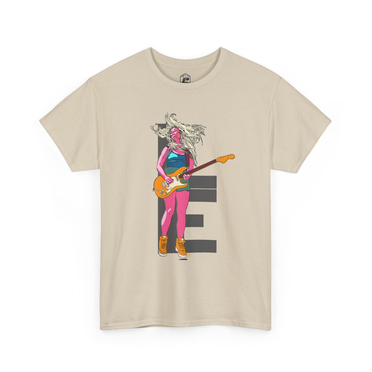 Classic Heavy Cotton Unisex T-Shirt | Everyday Crew Neck Tee