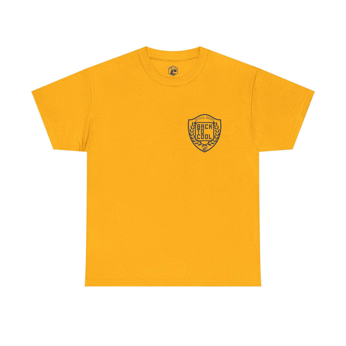 Back To Cool Blason Graphic Tee | Unisex Heavy Cotton T-Shirt