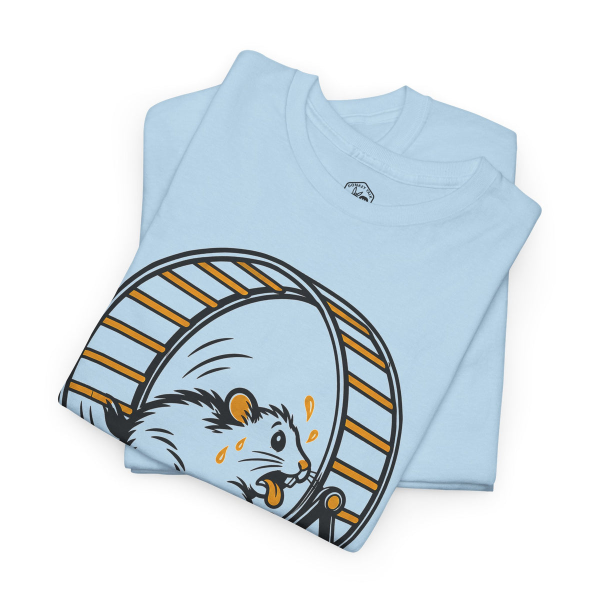 Still Restless Hamster Wheel T-Shirt | Augustine Funny Christian Tee