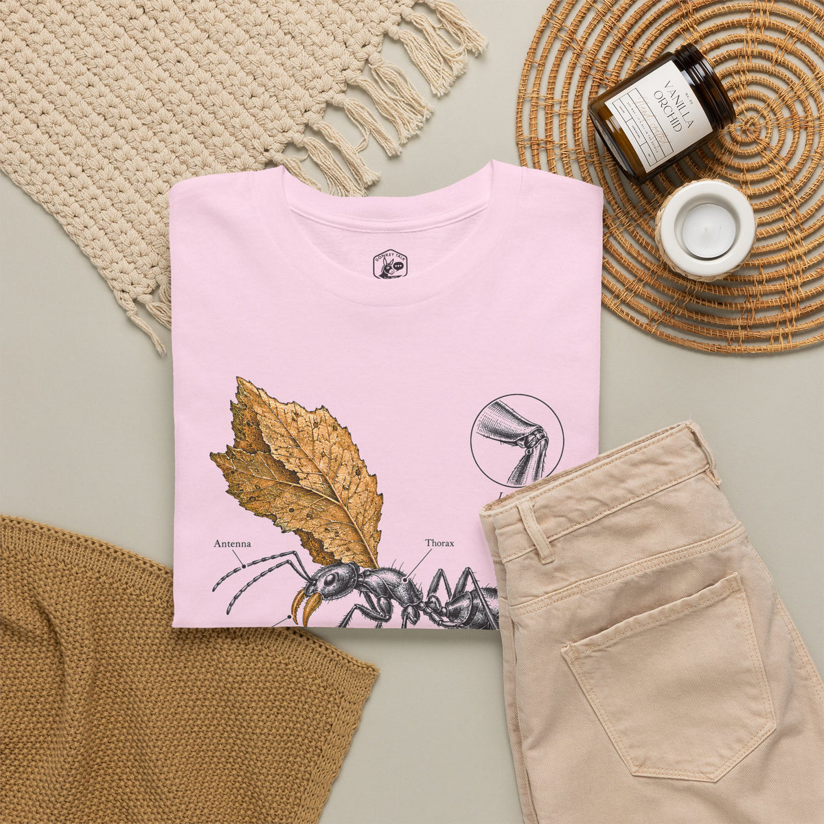 Go to the Ant Engraving T-shirt – Donkey Talk graphic tee
