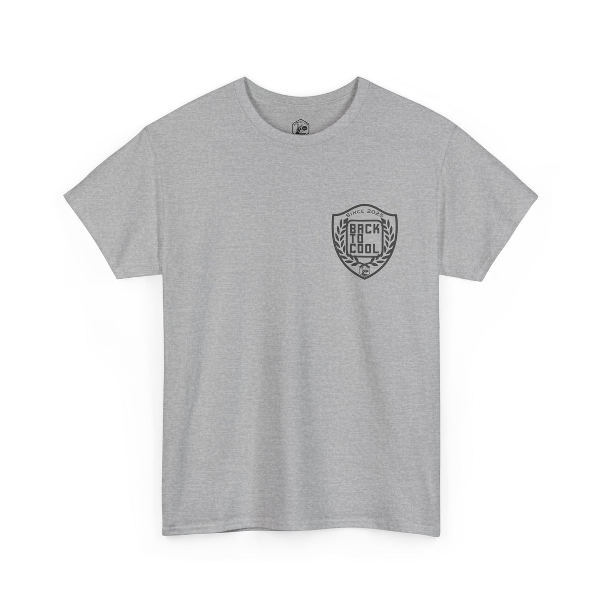 Back To Cool Blason Graphic Tee | Unisex Heavy Cotton T-Shirt