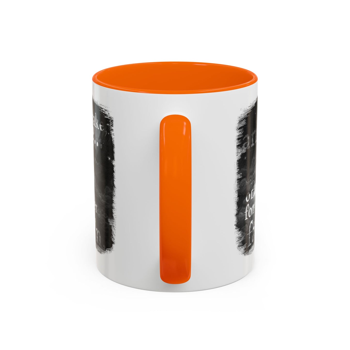 Inspirational Gothic Coffee Mug — "Awake Arise or Be Forever Fall'n" Accent Mug (11/15oz)