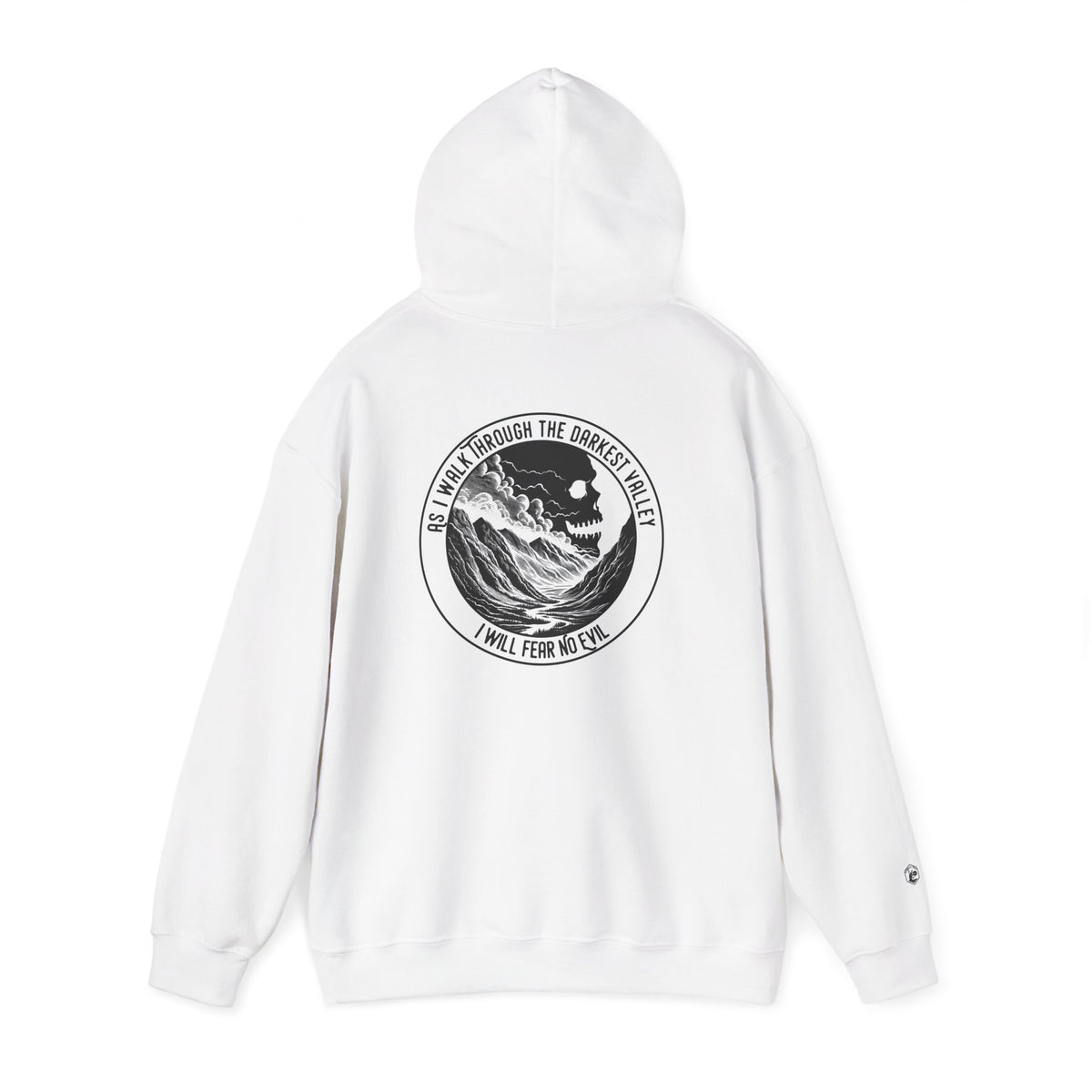 'Valley Of The Shadow' Hooded Sweatshirt - Inspiring Comfort for Adventure Lovers