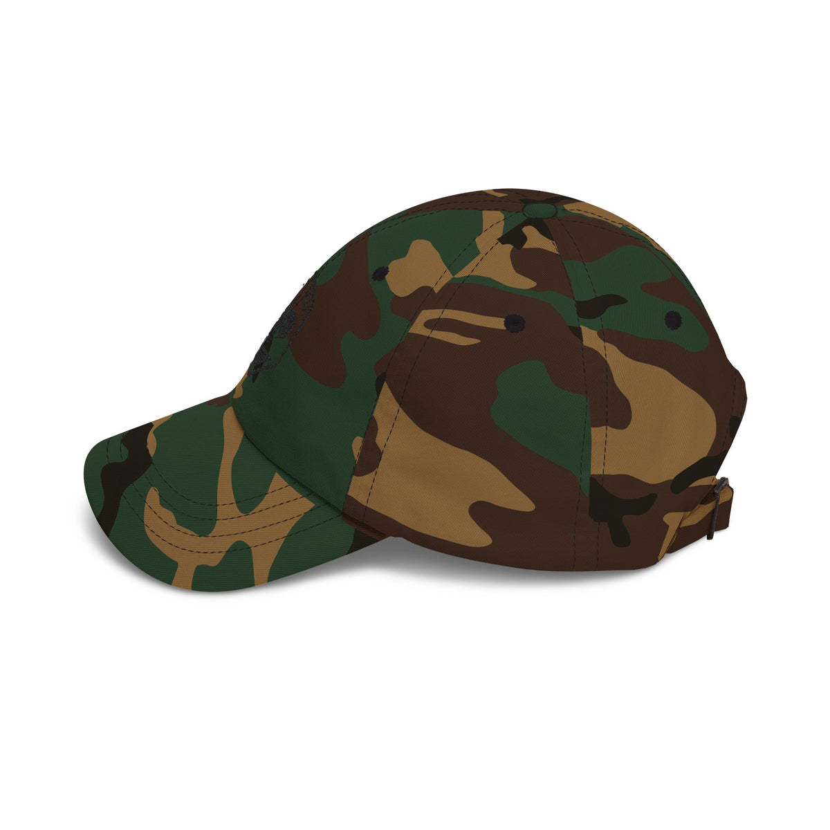 Donkey Talk Dad Cap - Great Casual White Hat with Our Awesome Logo