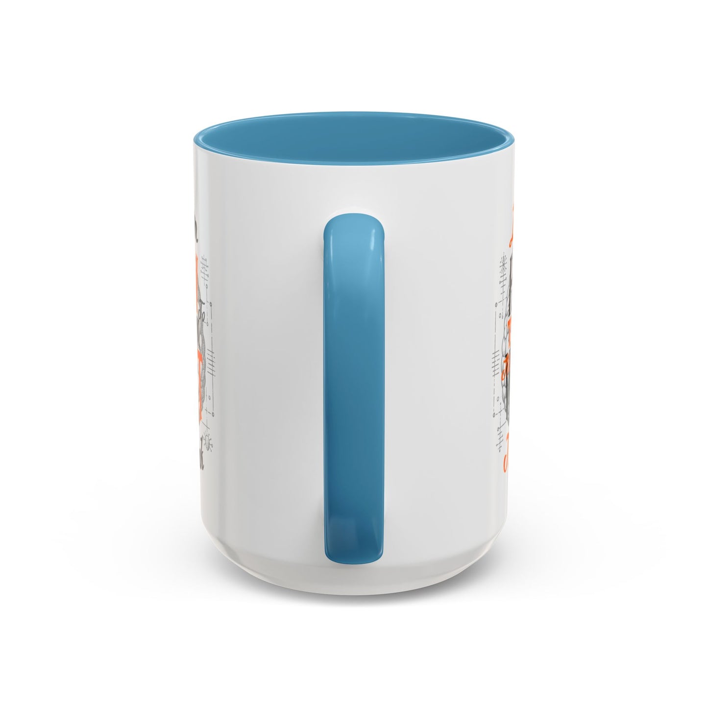Accent Coffee Mug - "Learn How to Think, Not What to Think" Inspirational Quote Mug