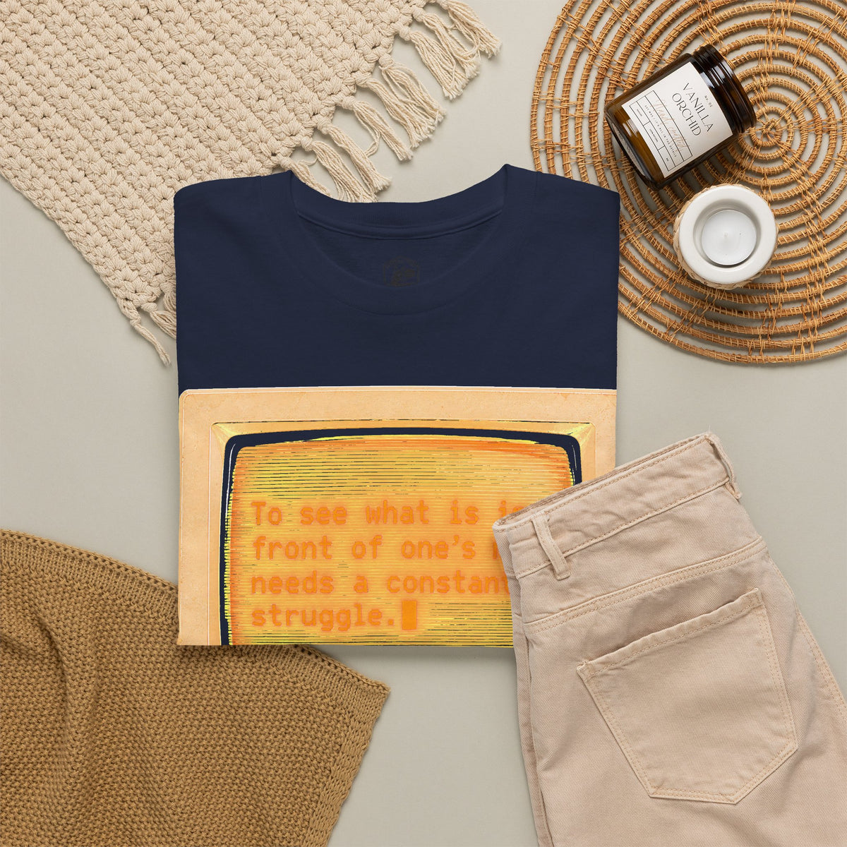 Front of Your Nose Retro Terminal T-shirt – Donkey Talk graphic tee