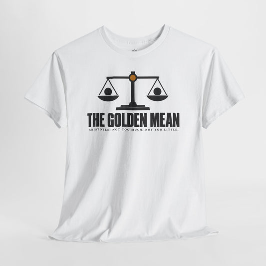 The Golden Mean Aristotle T-shirt – Donkey Talk graphic tee