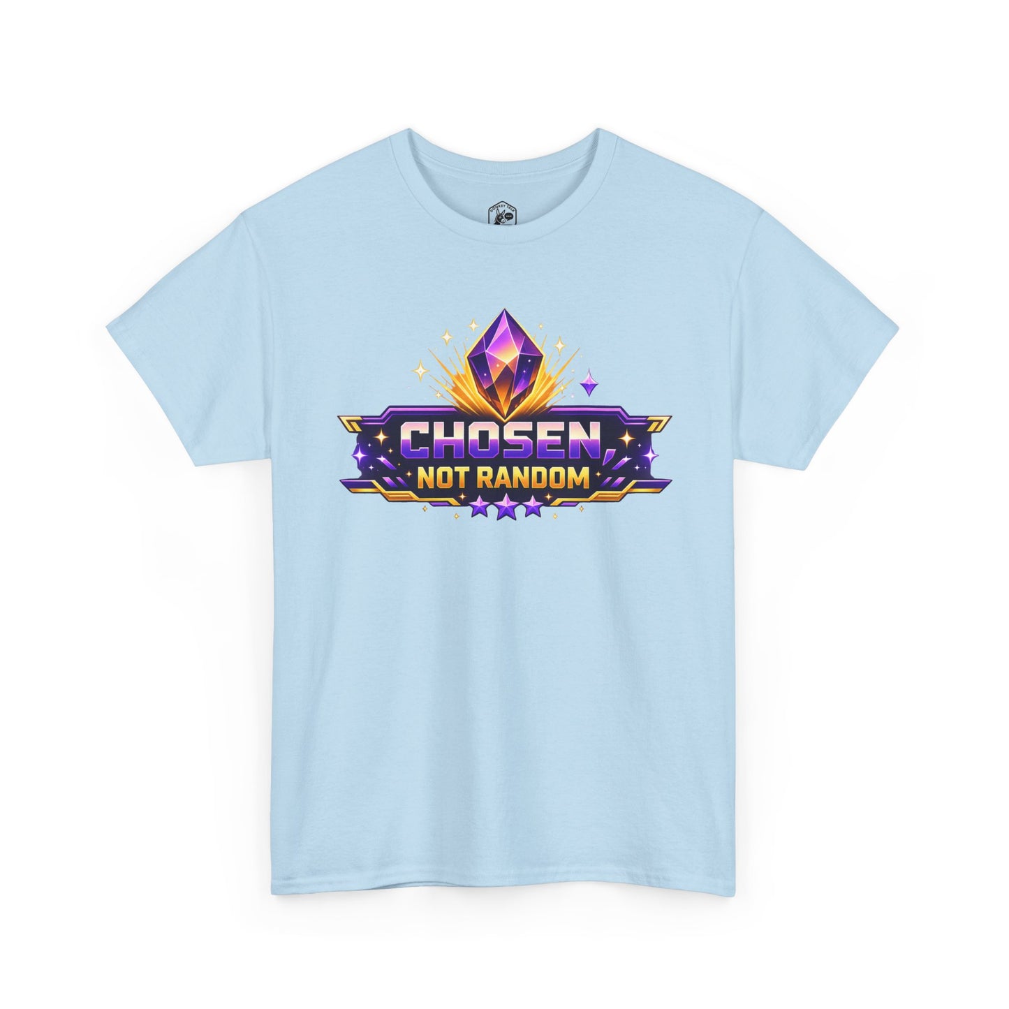 Chosen Not Random T-Shirt — Inspirational Gamer/Christian Graphic Tee