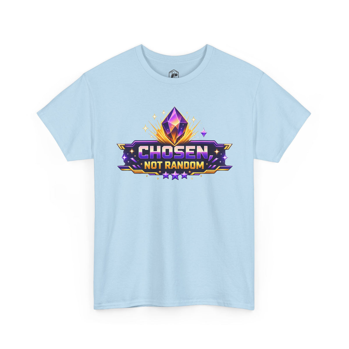 Chosen Not Random inspirational gamer graphic tee – Donkey Talk