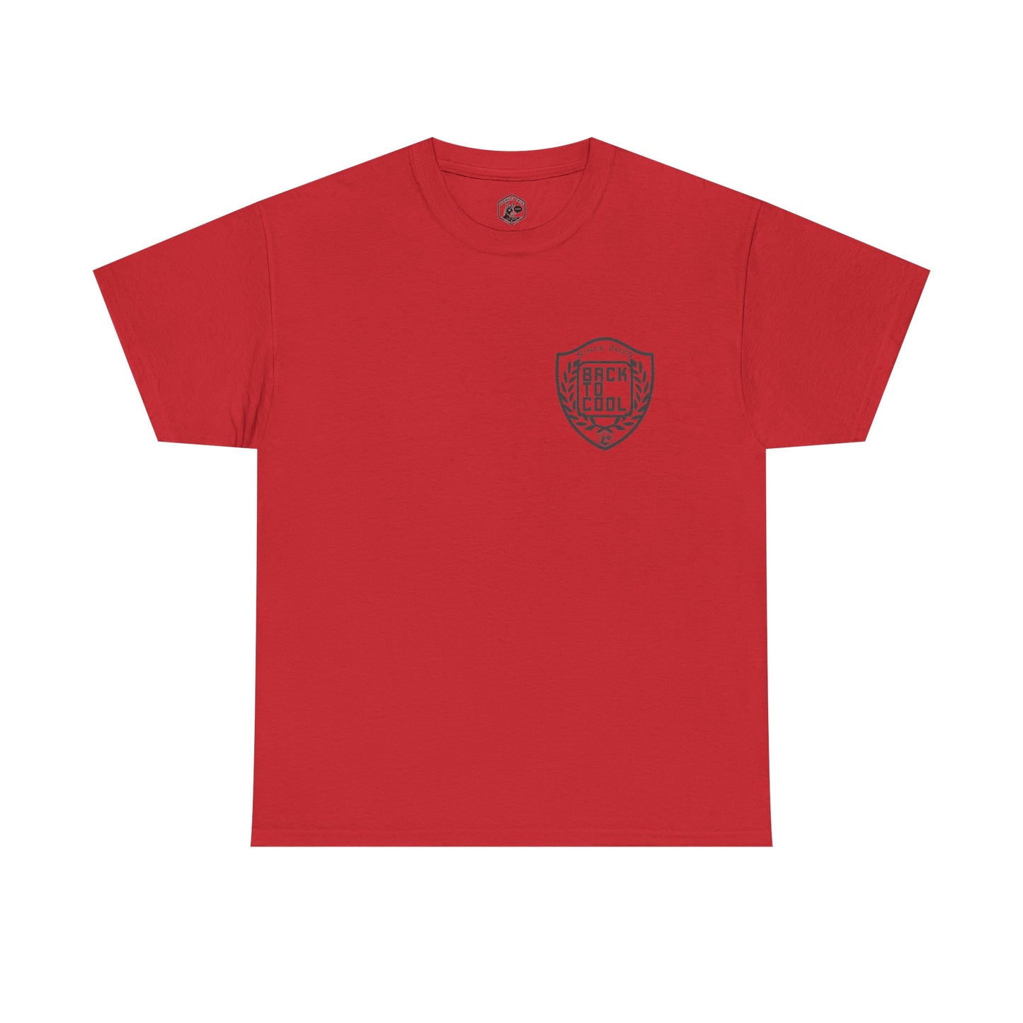 Back To Cool Blason Graphic Tee | Unisex Heavy Cotton T-Shirt