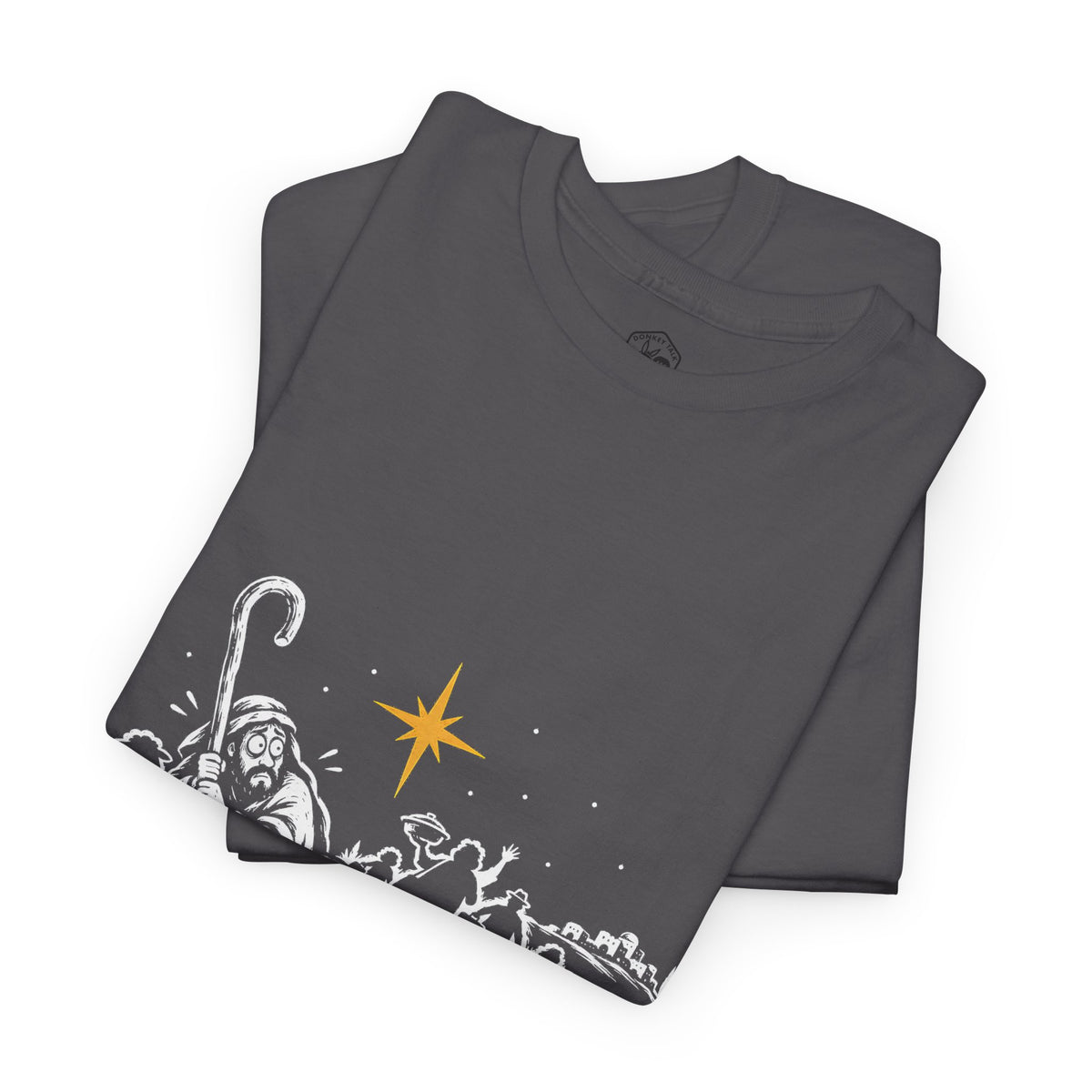 Fear Not, Even the Relatives T-Shirt | Luke 2:10 Funny Christmas Christian Tee
