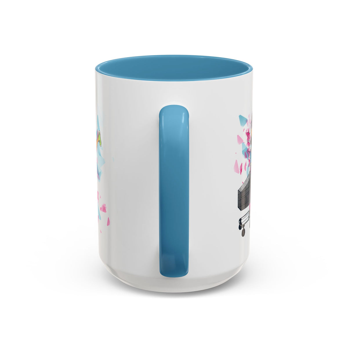 Playful Accent Coffee Mug for Fashion Lovers