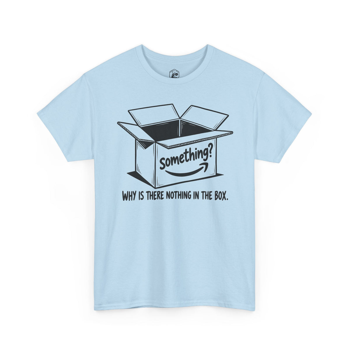 Why Is There Nothing in the Box T-shirt – Donkey Talk graphic tee