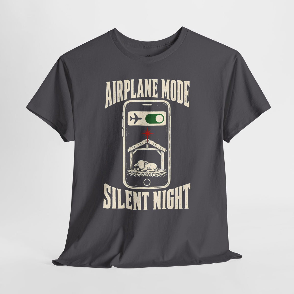Airplane Mode Silent Night T-shirt – Donkey Talk graphic tee