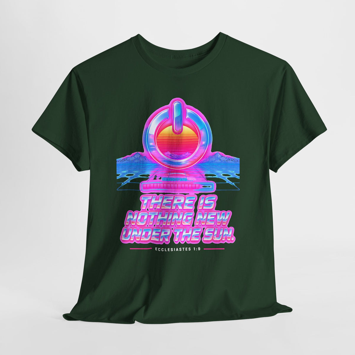 Nothing New Under the Sun Synthwave T-shirt – Donkey Talk graphic tee