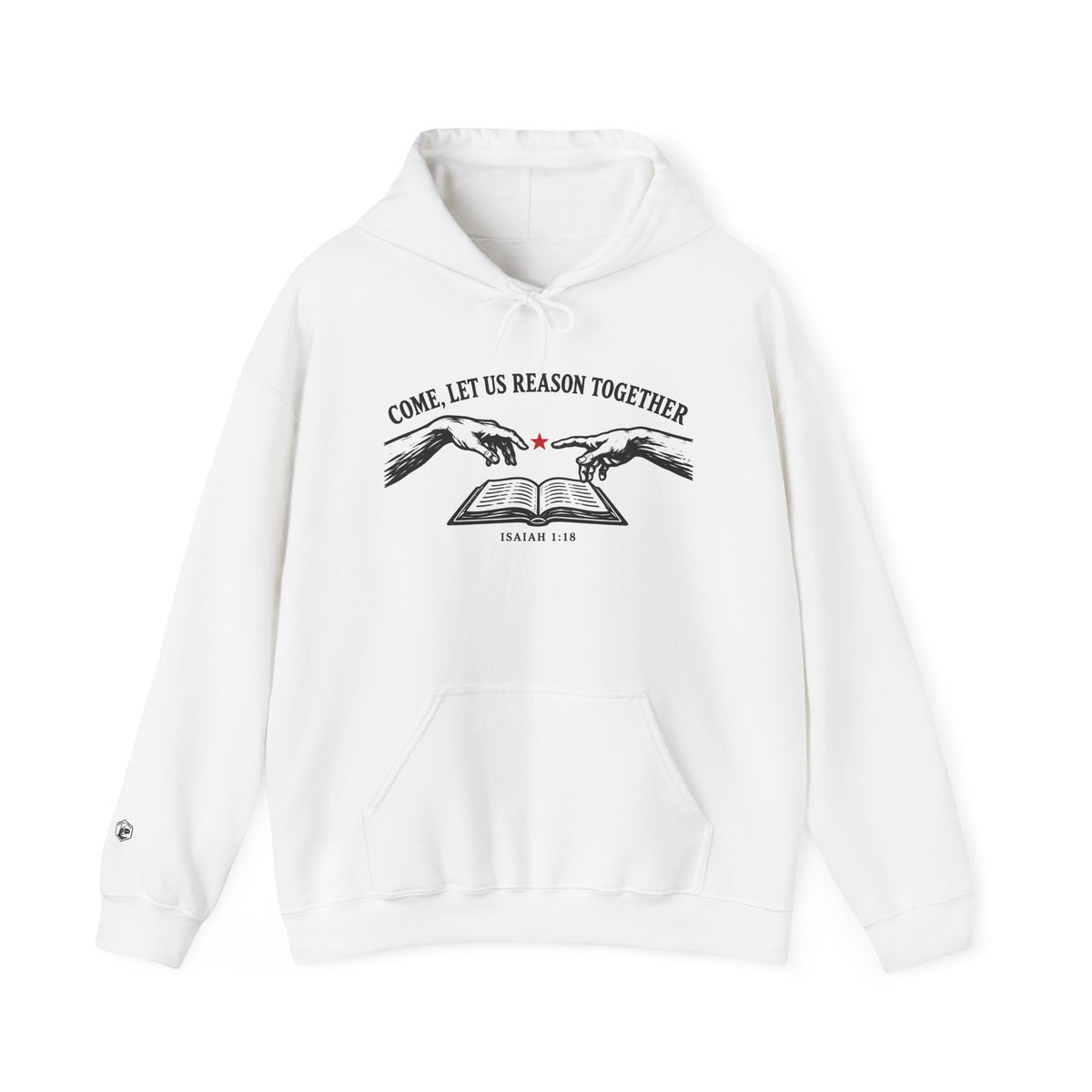 Come, Let Us Reason Together hoodie - Donkey Talk faith and reason unisex hoodie
