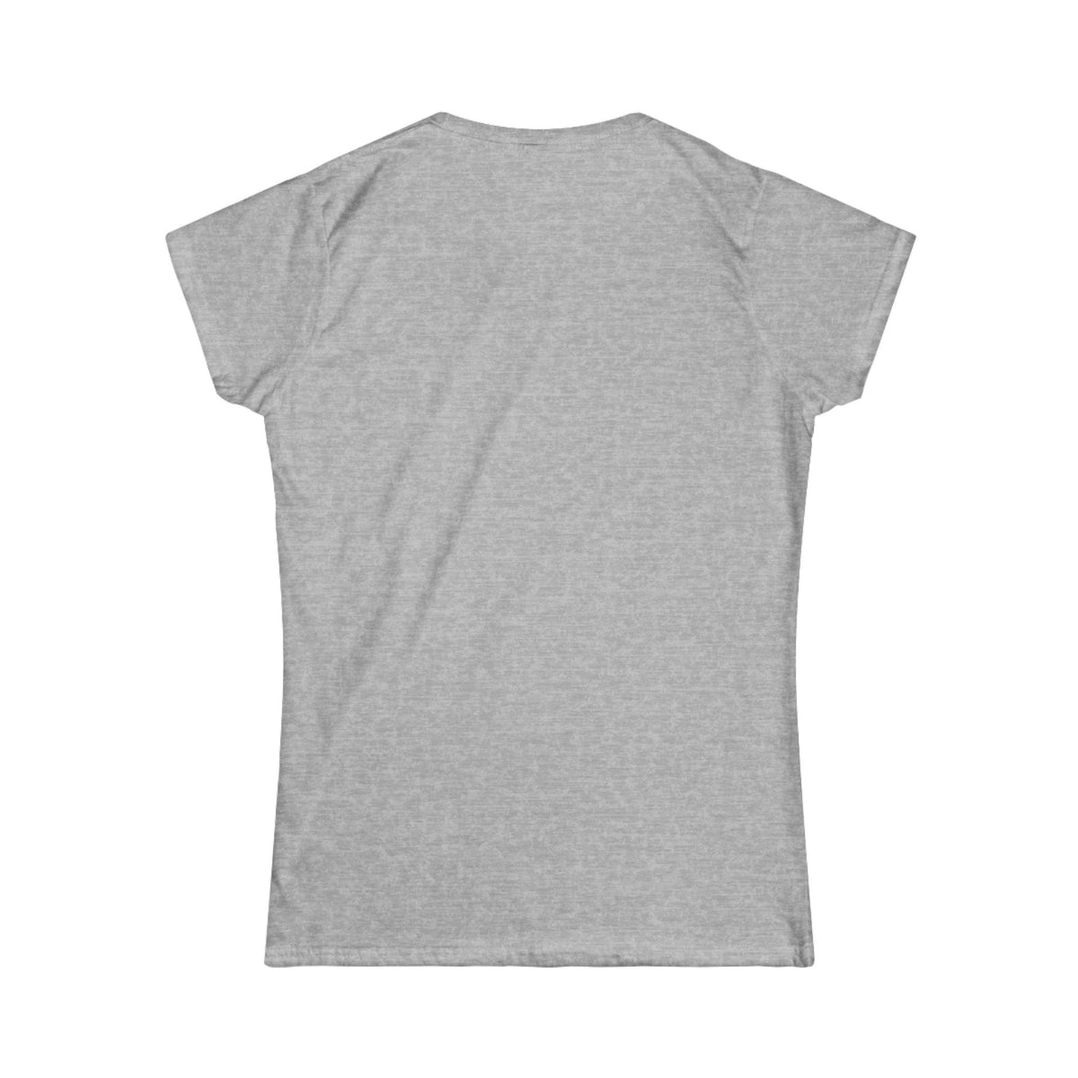 Shopping Girl Fun Graphic Tee | Women's Softstyle Fitted T-Shirt