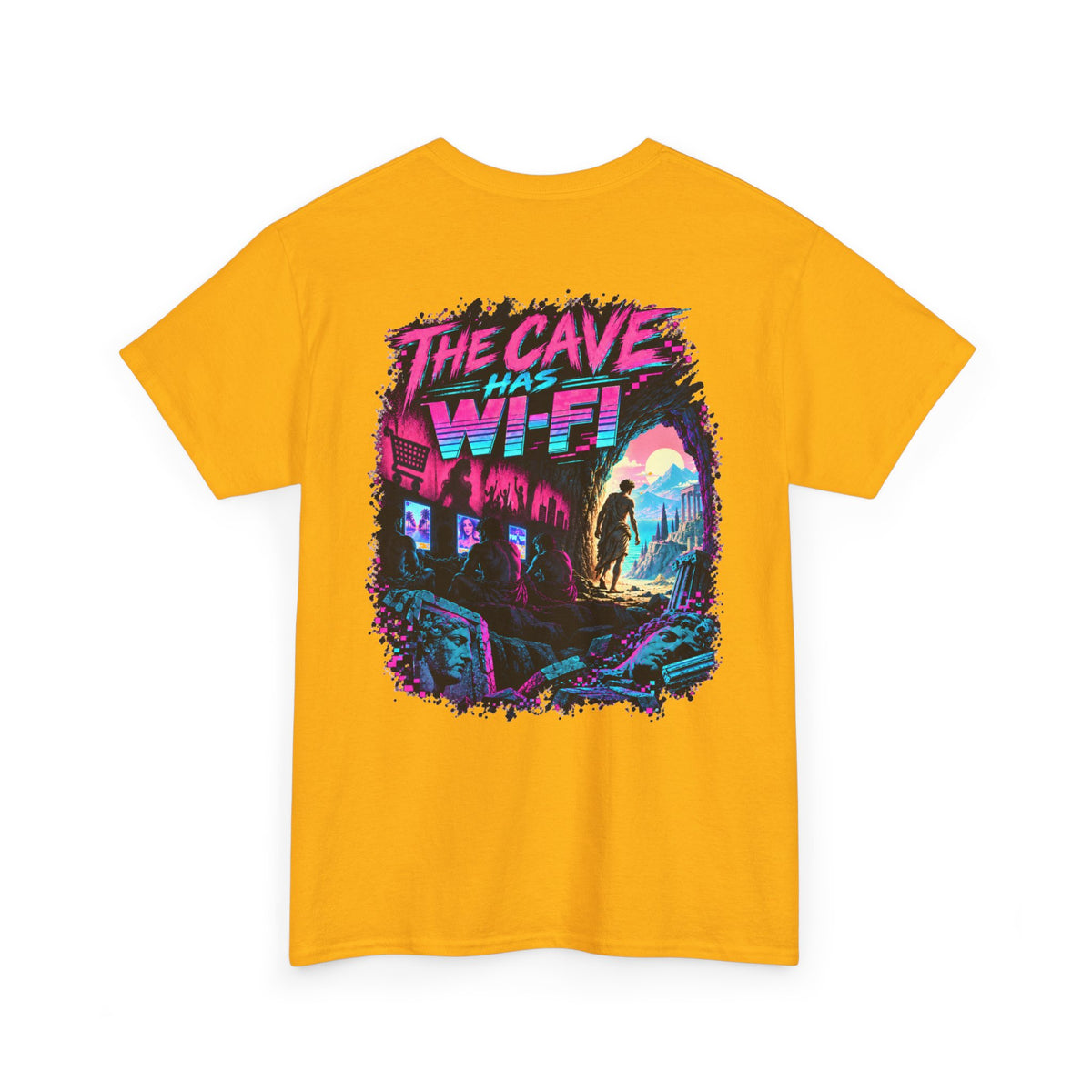 The Cave Has Wi-Fi T-Shirt — Plato's Allegory, Updated