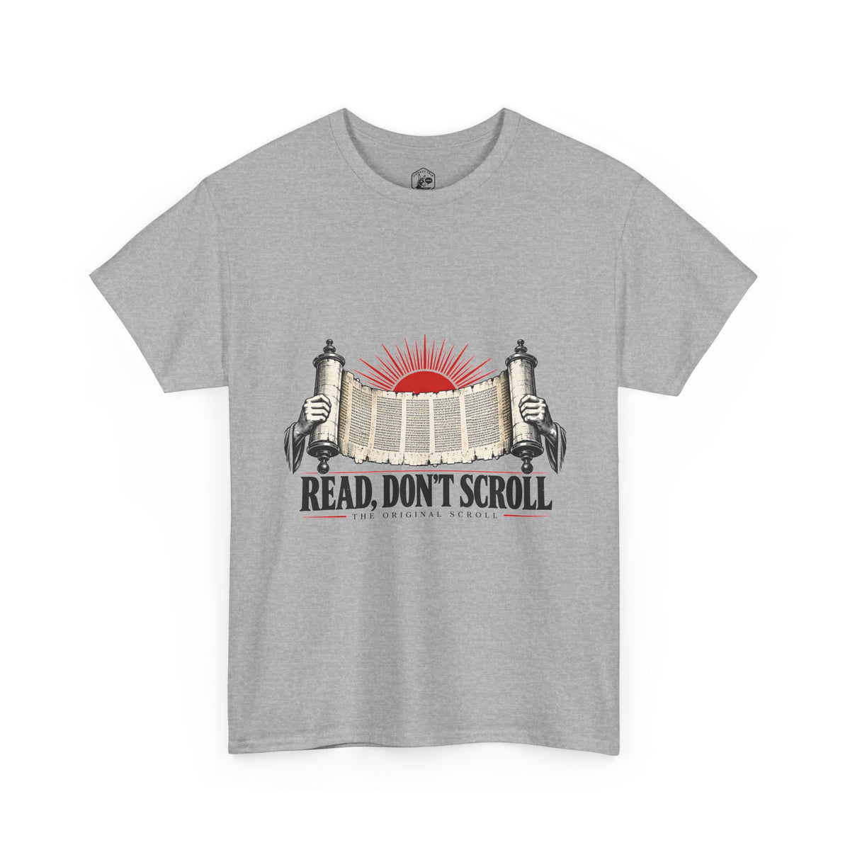 Read, Don't Scroll T-Shirt | The Original Scroll Book Lover Tee