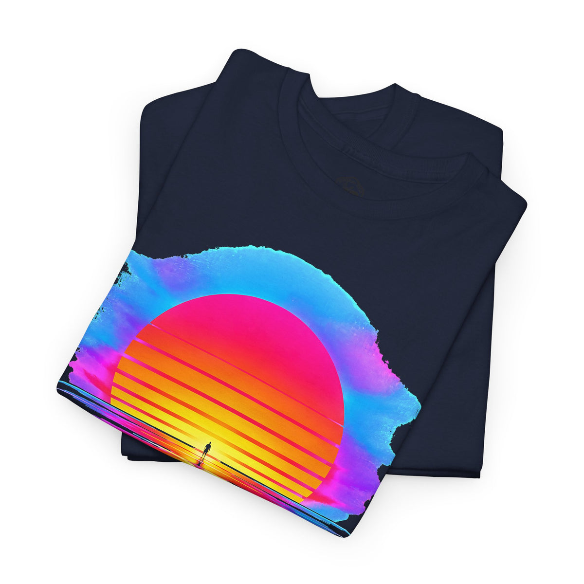Let There Be Light Chrome Sunrise T-shirt – Donkey Talk graphic tee