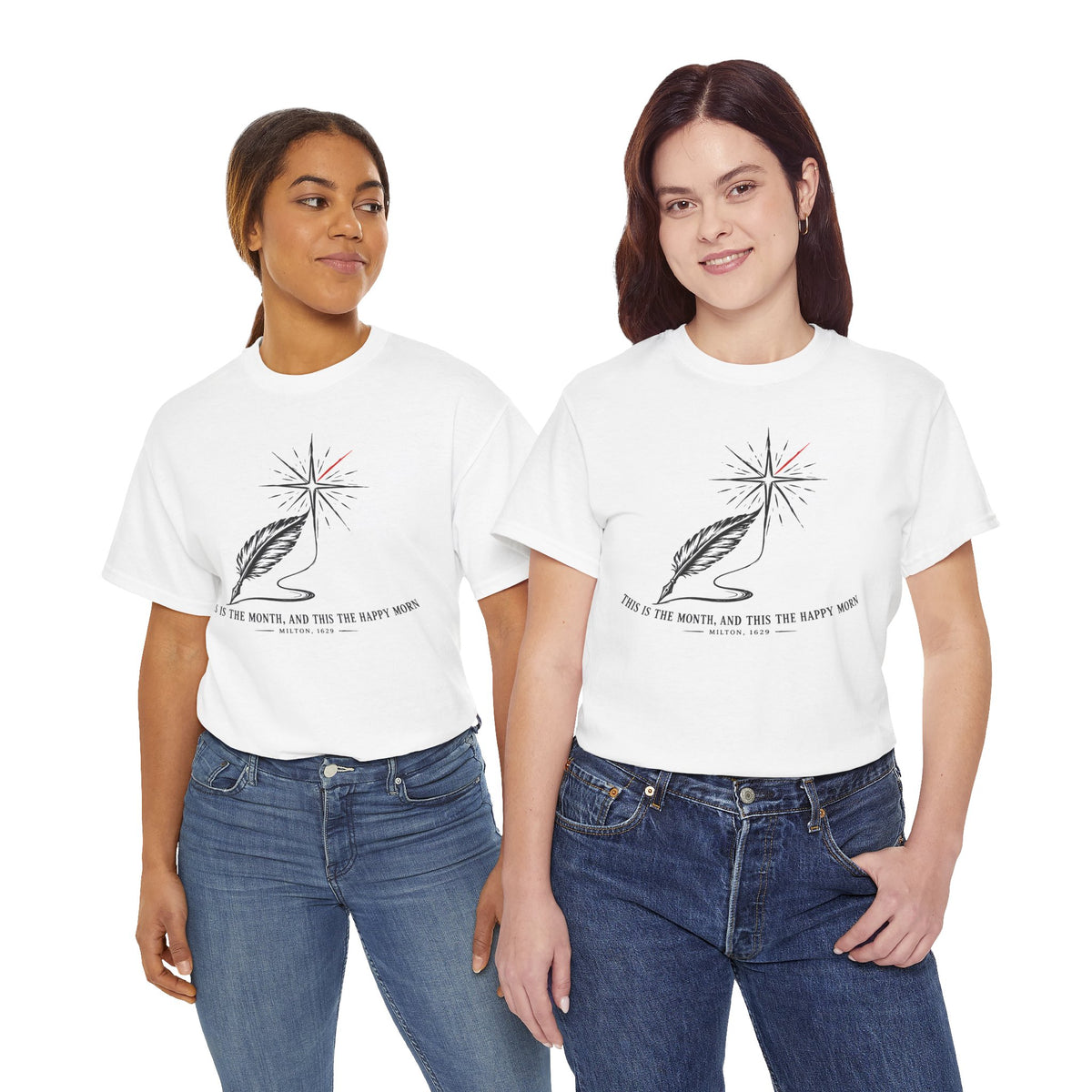 This Is the Month and This the Happy Morn T-shirt – Donkey Talk graphic tee